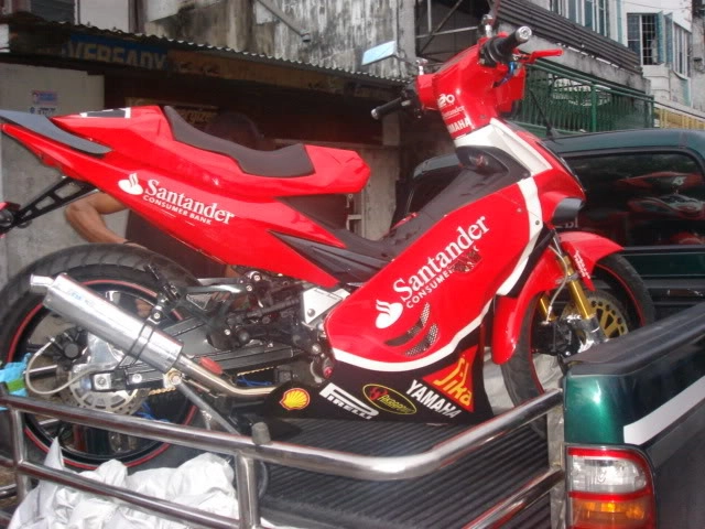 Exciter độ phiên bản santander - 1