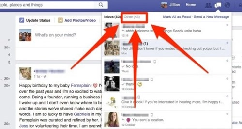 Facebook loại bỏ mục others trong phần chat - 1