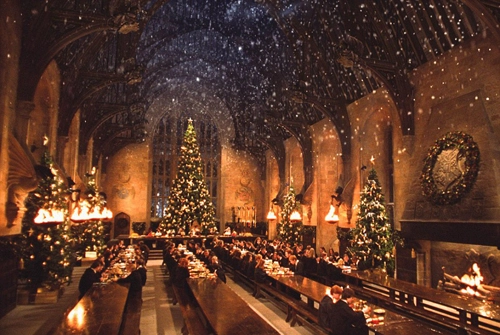 Fan harry potter đón tiệc giáng sinh ở trường hogwarts - 1