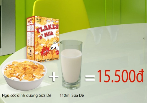 Flakes n milk - món mới bổ dưỡng cho bữa sáng - 1
