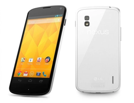 Google nexus 4 màu trắng được bán từ 295 - 1