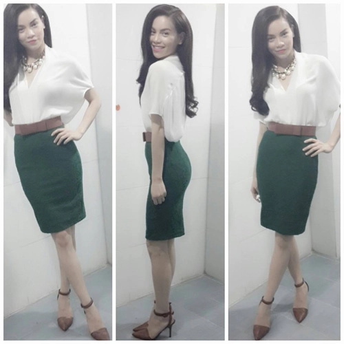 Hà hồ lăng xê mốt giày mũi siêu nhọn - 2