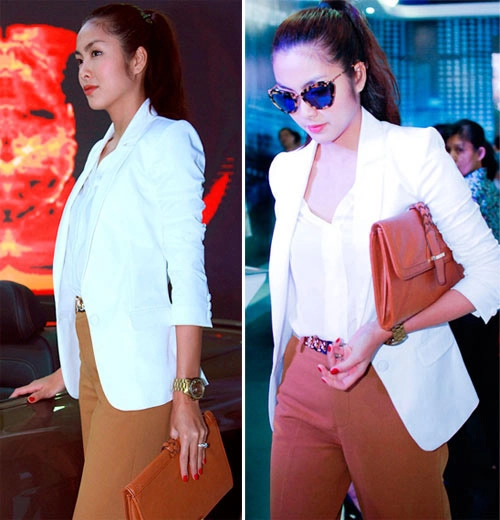 Hà tăng mãi đam mê 1 chiếc blazer trắng - 4