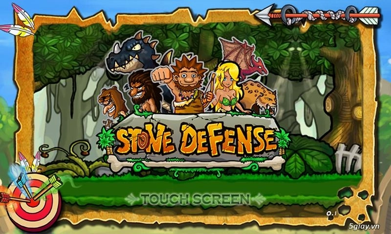 Hack vô hạn tiền game stone defense - game thủ thành thời kì đồ đá hay nhất - 1