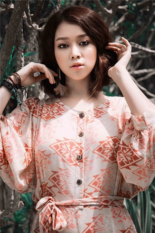 Hoa khôi trương tùng lan cá tính phong cách bohemian style - 4