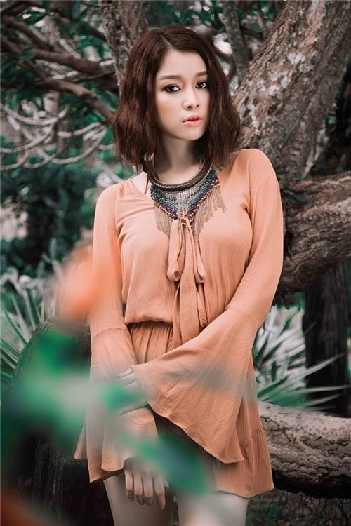 Hoa khôi trương tùng lan cá tính phong cách bohemian style - 8