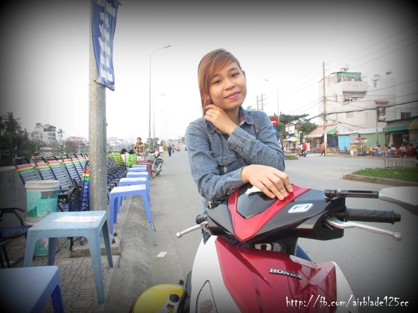 Honda air blade 125cc và gấu - 1