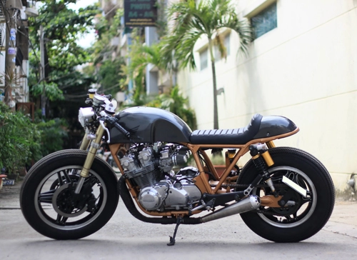 Honda cb750 phong cách cafe racer - 1