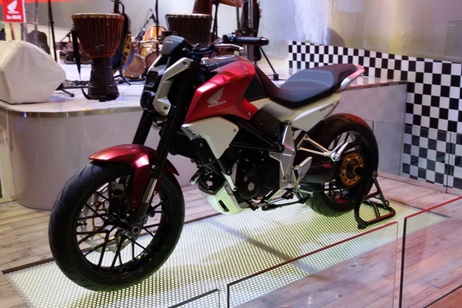 Honda giới thiệu mẫu xe nakedbike concept hoàn toàn mới - 1