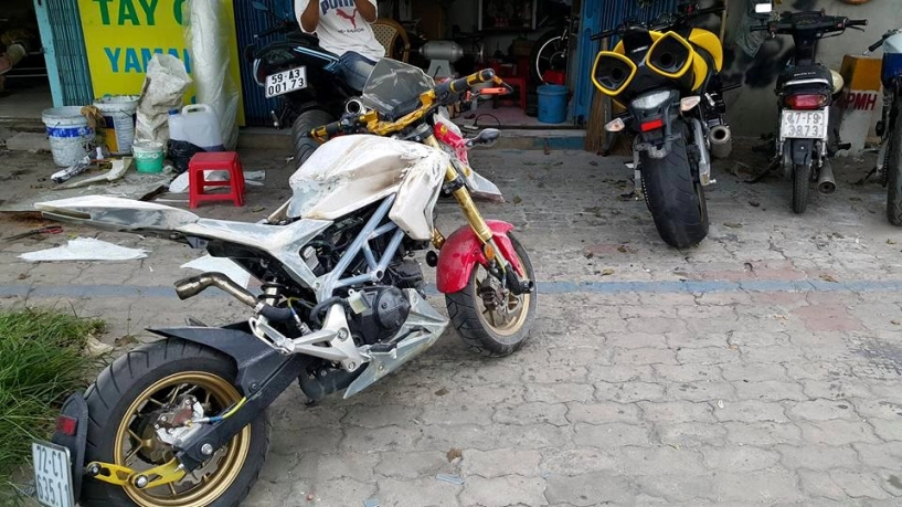 Honda msx độ demo phiên bản ducati hyperstrada - 1