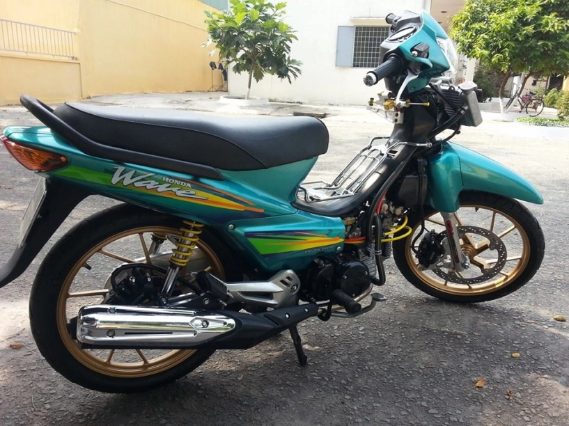Honda wave độ máy nước côn tay - 1