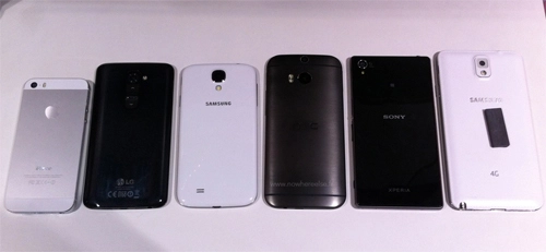 Htc one thế hệ mới đọ dáng với iphone 5s galaxy note 3 - 1