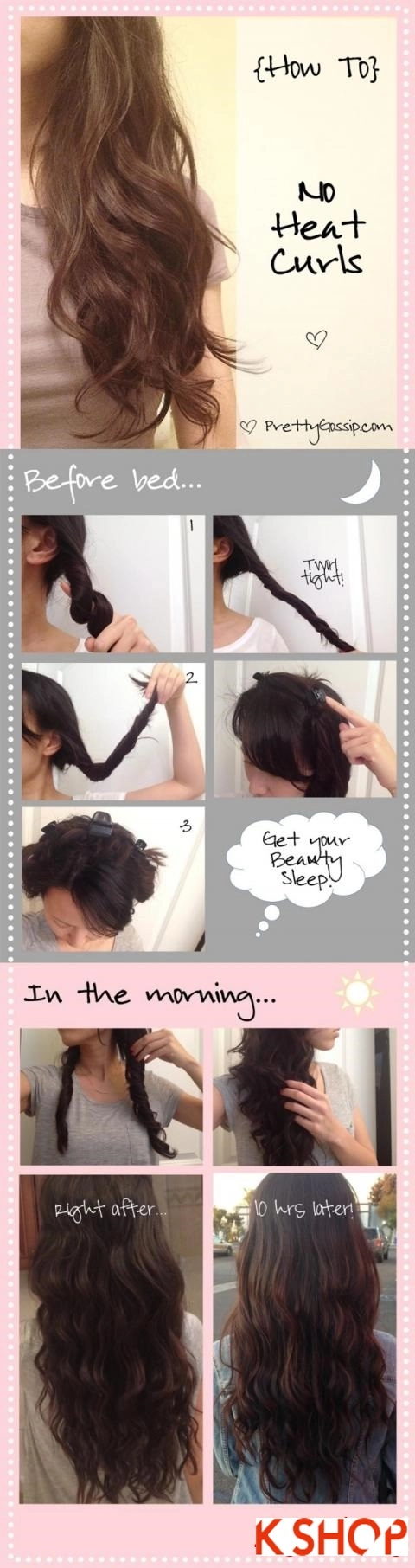 Hướng dẫn 4 cách làm mái tóc xoăn tự nhiên đẹp dễ làm cho bạn gái - 1