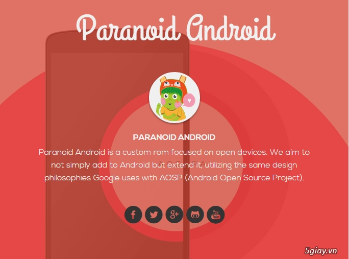 hướng dẫn cập nhật paranoid android 46 beta 5 playful pitaya - 1