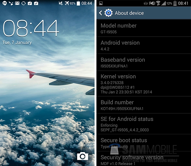 Hướng dẫn update firmware android 442 cho galaxy s4 - 1