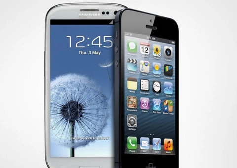 Iphone 5 đánh bại galaxy s iii về khả năng hiển thị - 1