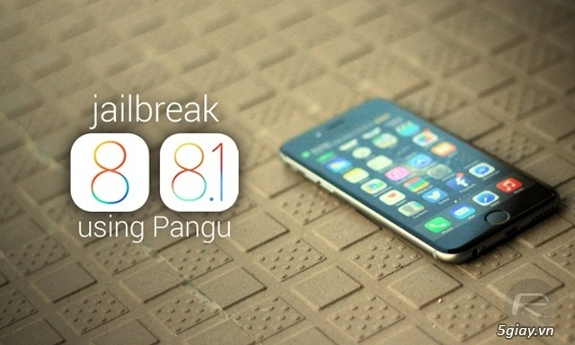 Jailbreak ios 81 bằng pangu8 cho iphone 66 plus5s5 - 1