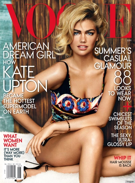 Kate upton nóng bỏng trên trang bìa các tạp chí - 1