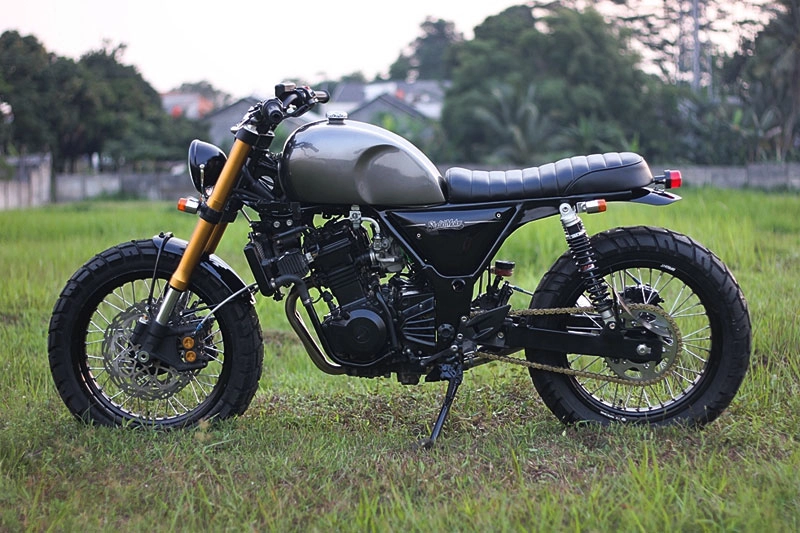 Kawasaki ninja 250 độ scrambler - 1