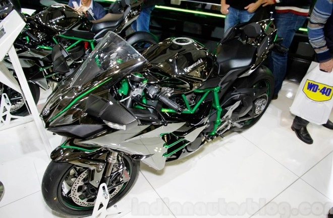 Kawasaki ninja h2 có giá bán 1 tỉ đồng tại ấn độ - 1