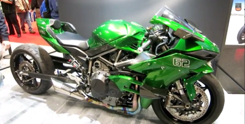 Kawasaki ninja h2r độ phong cách drag race - 1