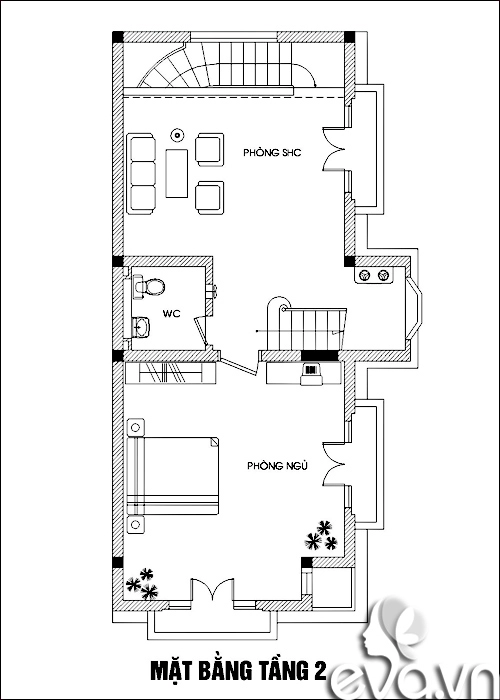 Khéo xây 70m2 nhà vừa ở vừa buôn - 2