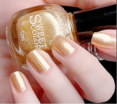 Tổng hợp những kiểu nail màu vàng đẹp nhất 2017 cho nàng quyến rũ - 8