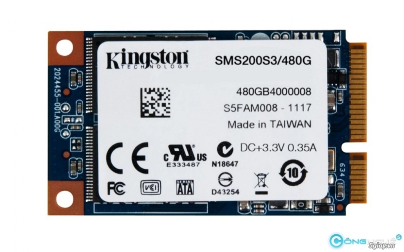 Kingston ra mắt ổ cứng msata dung lượng lớn - 1