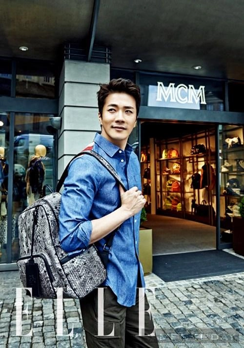 Kwon sang woo điển trai và lãng mạn trên elle - 1