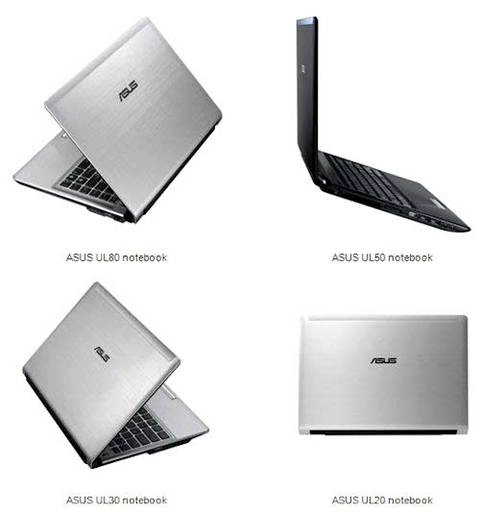 Laptop asus ul-series vỏ nhôm mới - 1