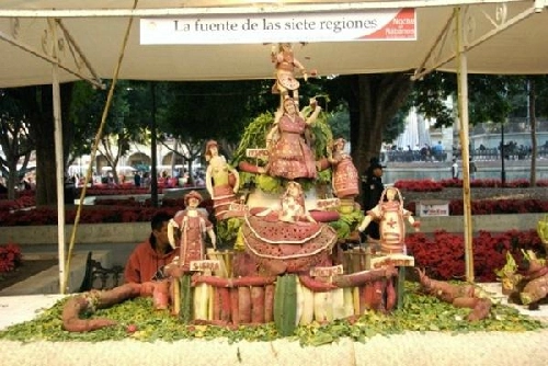 Lễ hội củ cải ở thành phố oaxaca mexico - 1