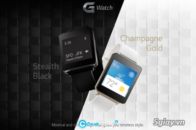 Lg giới thiệu đồng hồ thông minh g watch với màn hình always-on - 1