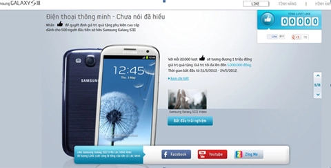 like để nhận phụ kiện cao cấp galaxy s iii - 1