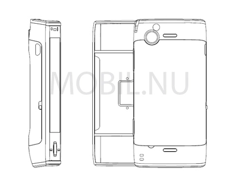 Lộ bản thiết kế sony ericsson xperia x2 - 1