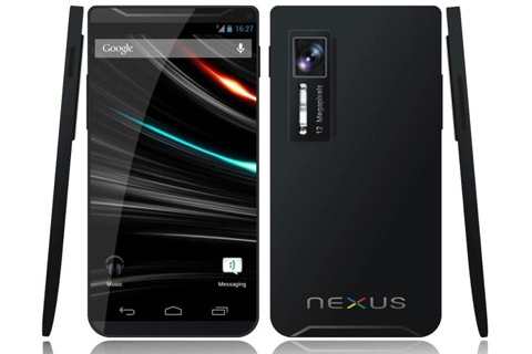 Mẫu ý tưởng glaxy nexus 2 chip lõi tứ 2ghz - 1