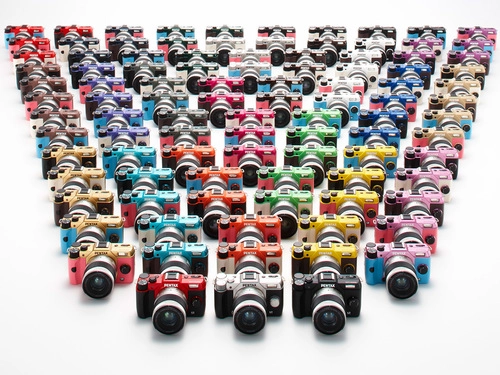 Máy ảnh 100 kiểu kết hợp màu sắc của pentax - 1
