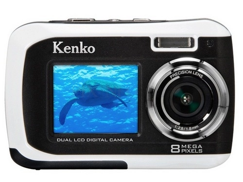 Máy ảnh chống nước 2 màn hình kenko tokina dsc880dw - 1