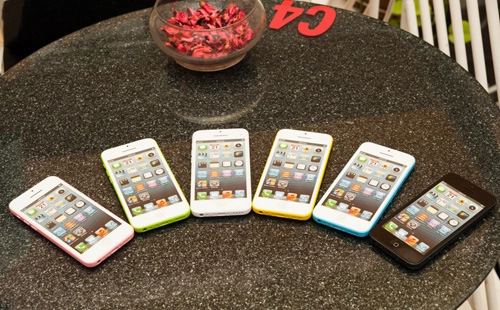 Mô hình iphone 5c đa sắc màu tại việt nam - 1
