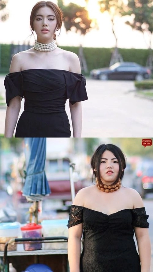 Nàng béo bỗng nổi tiếng vì cover loạt váy áo của các ngôi sao - 5