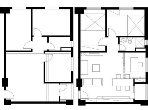 Ngắm 71m2 nhà tái định cư đẹp khó chê - 6