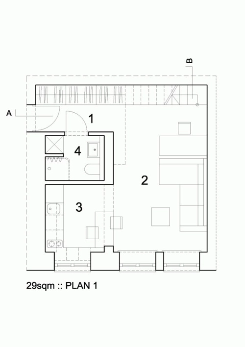 Nhà 20m2 sống tiện nghi như khách sạn - 8