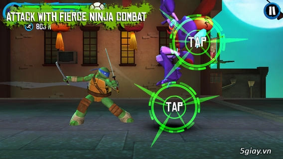 Ninja rùa cực hay đang được miễn phí cho iphone - 1