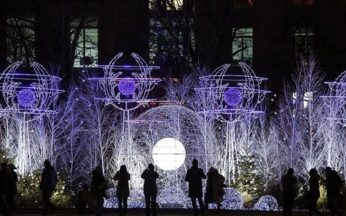 Noel huyền ảo trên đại lộ champs elysees - 5