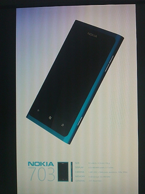 Nokia 703 chạy windows phone 7 lộ diện - 1