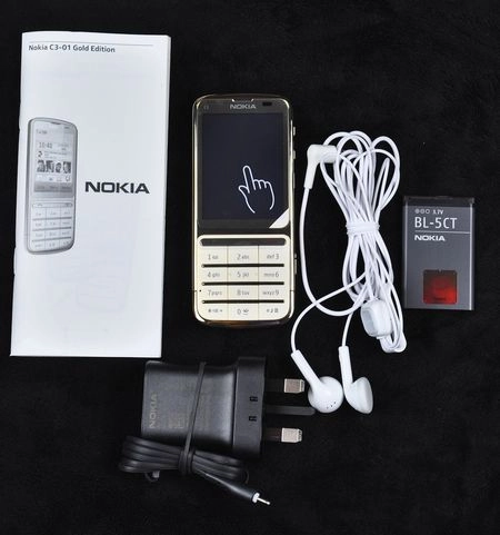 Nokia c3-01 gold edition - 1