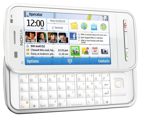 Nokia c6 với bàn phím qwerty trượt - 1