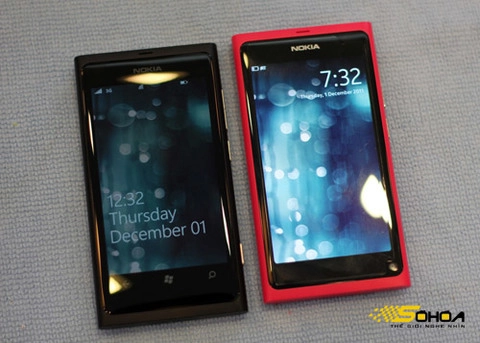 Nokia lumia 800 so dáng với n9 - 1