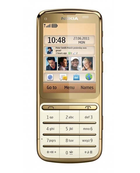Nokia ra c3-01 gold edition tốc độ 1ghz - 1