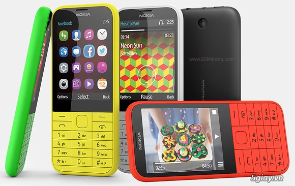 Nokia ra mắt 225 cảm ứng giá rẻ 2 sim thiết kế đẹp - 1