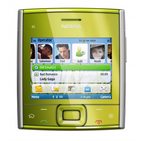 Nokia trình làng x5 máy ảnh 5 chấm - 1